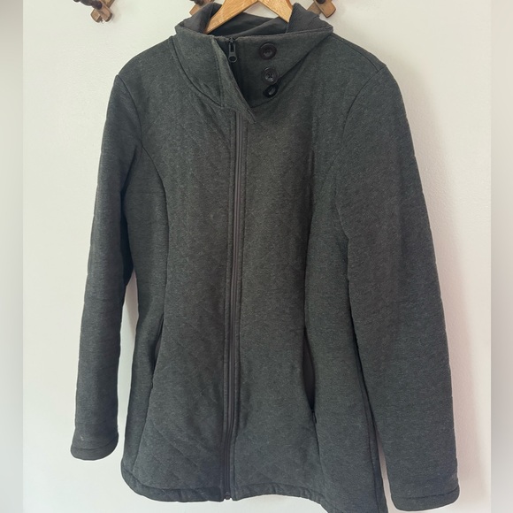 The North Face Caroluna Gray Quilted Jacket - Picture 4 of 10